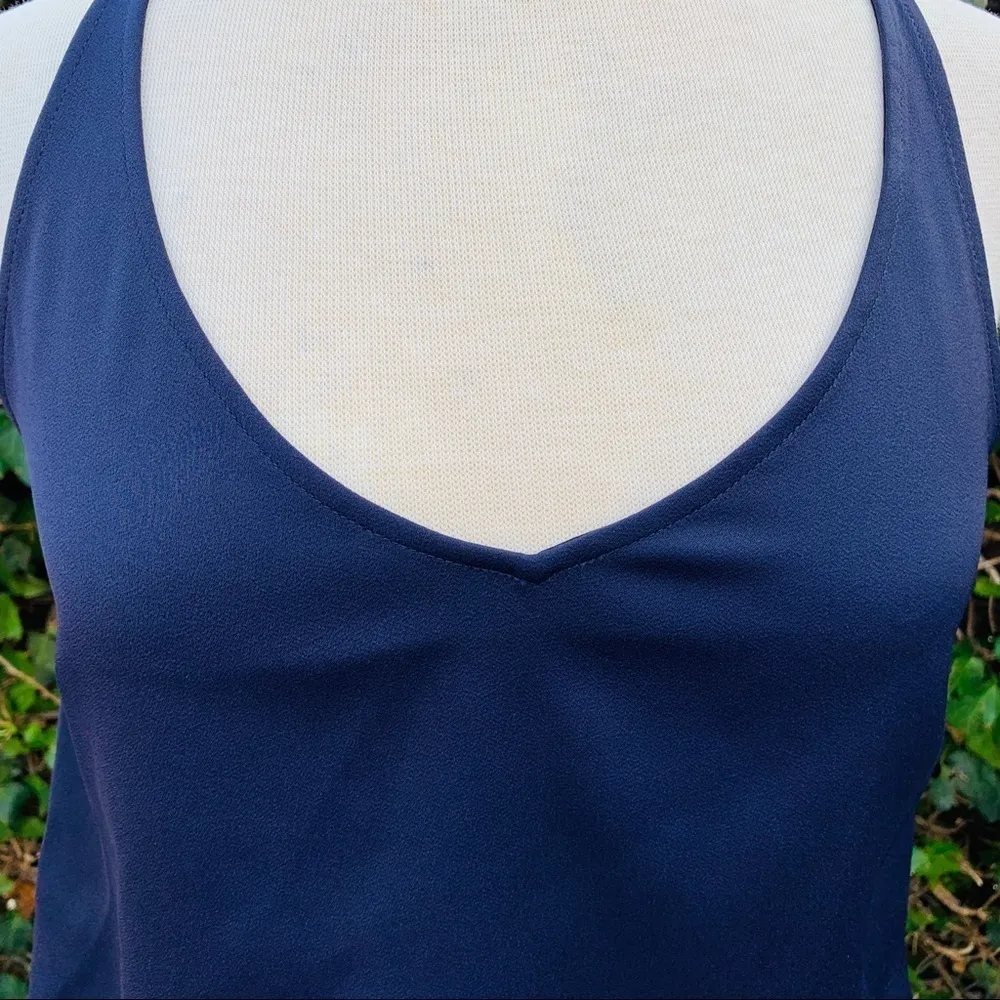 Guess Sleeveless Crop Top with Embroidered Mesh - Image 2