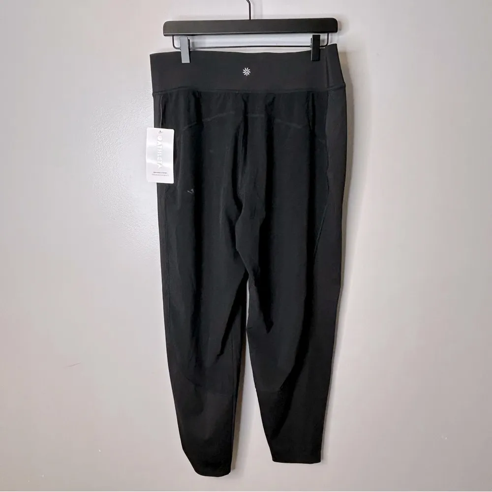 Athleta Black Run With It Pants Size L NWT - Image 3
