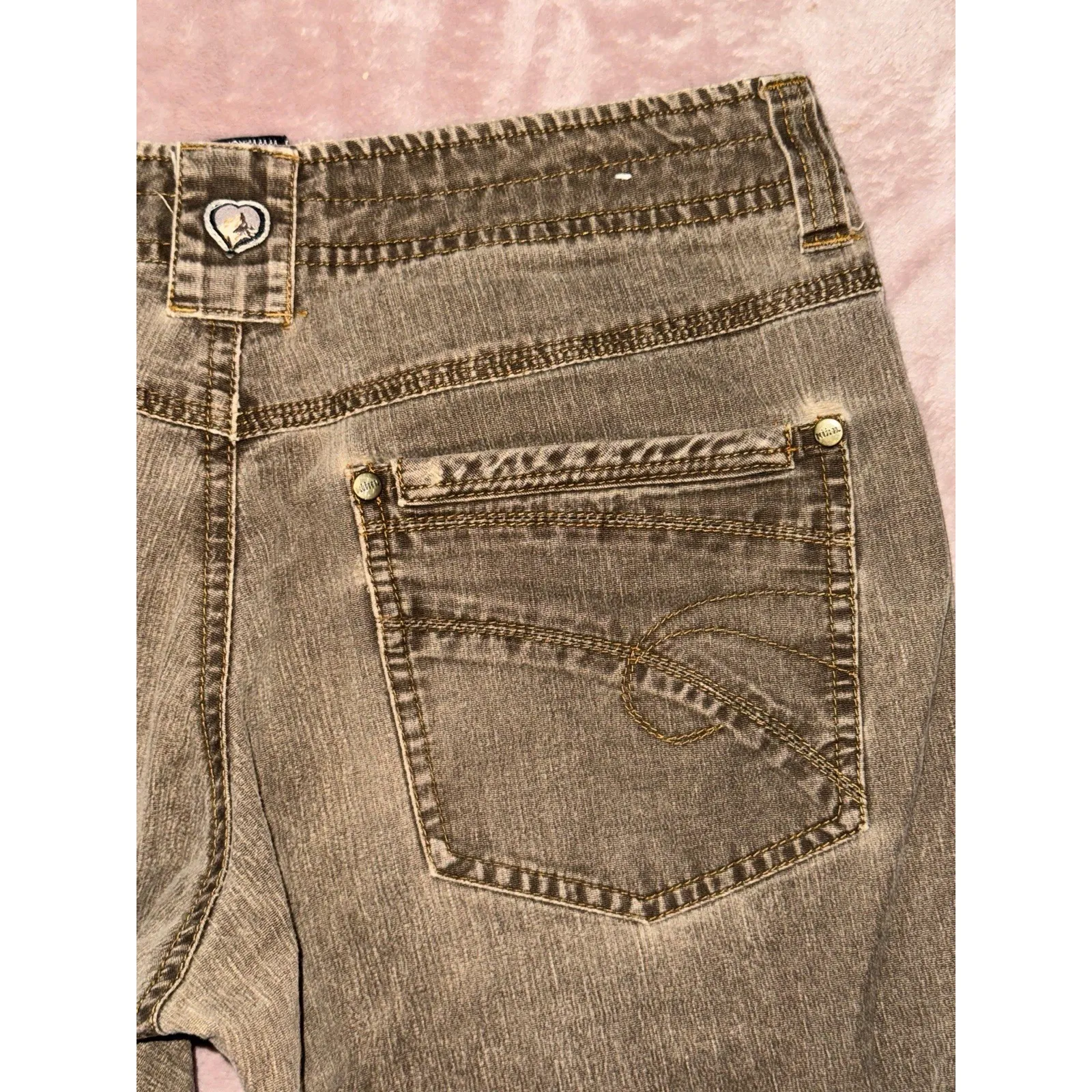 Kuhl Women's Distressed Rydr Vintage Patina Dye Pants Size 4 - Image 7