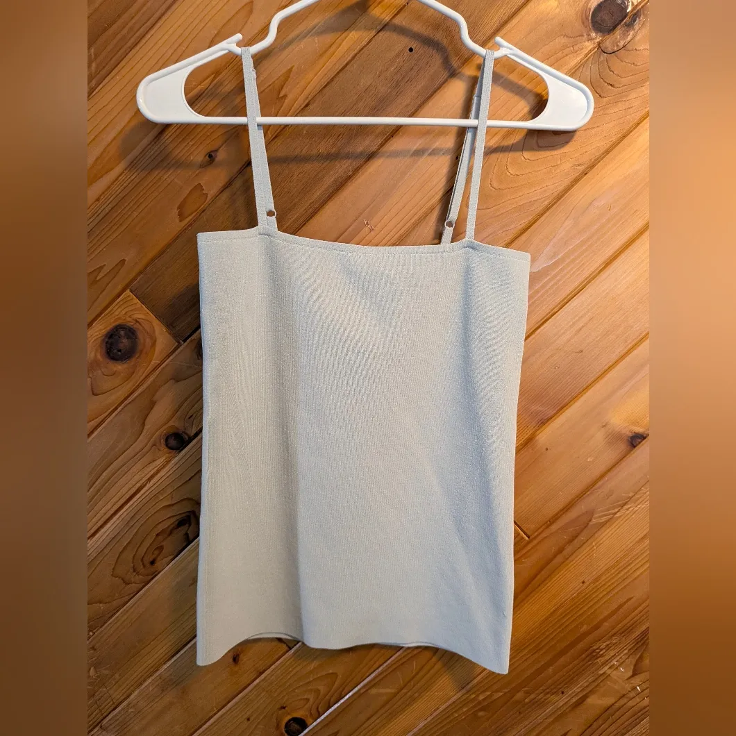 COS Light Blue Camisole Top Size Small - Image 2