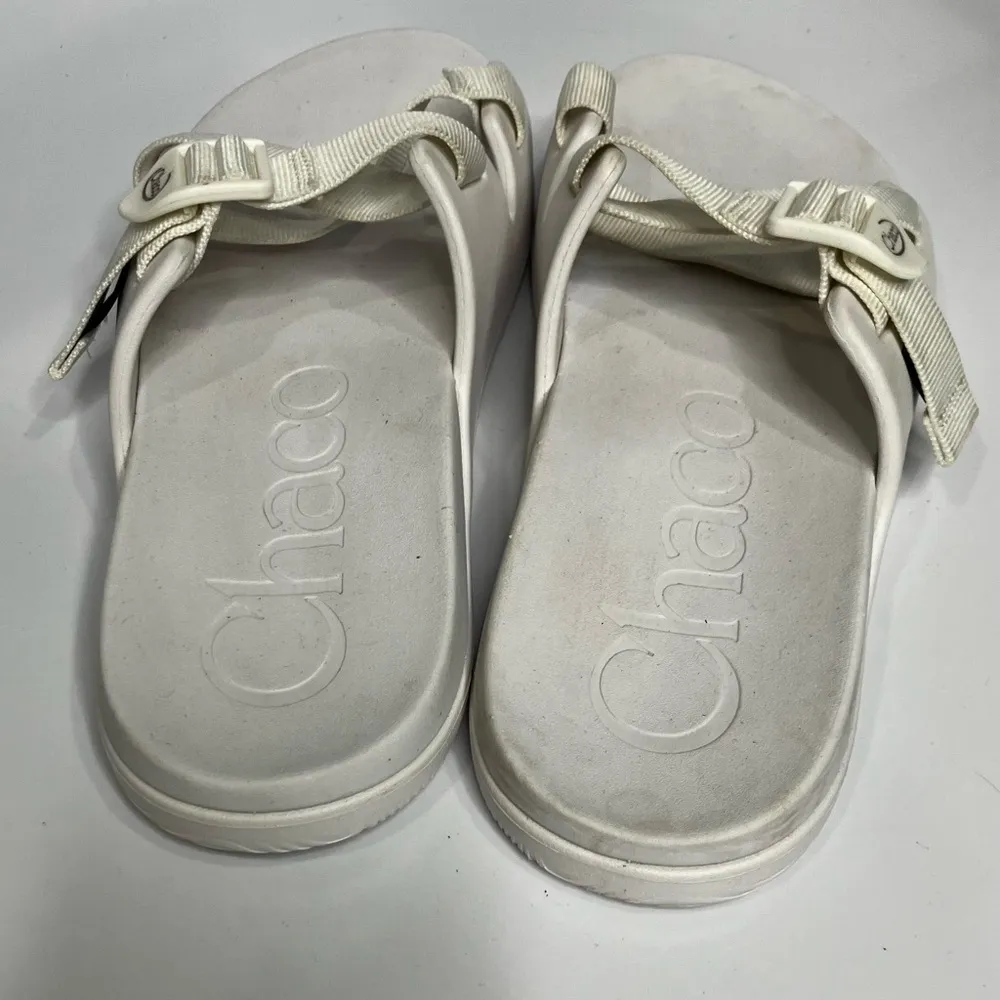 Chaco Chillos slide sandals white size‎ 11 - Image 3