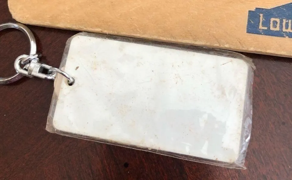 Japanese Night Scene Acrylic Keychain with Bridge Design - Image 3