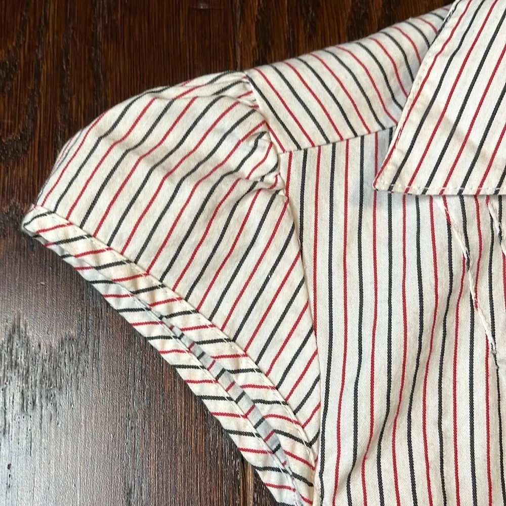 No boundaries striped blouse Junior size medium - Image 5