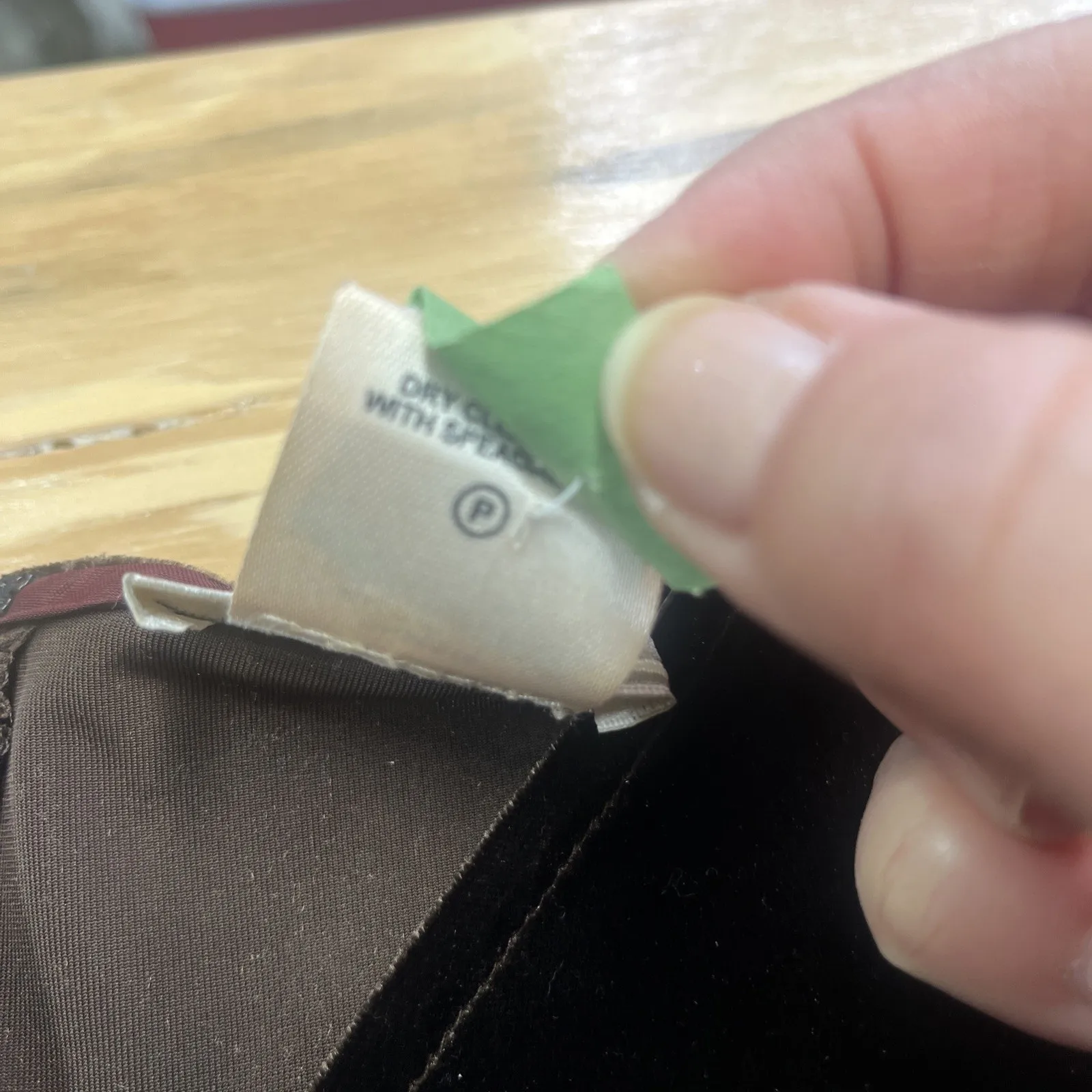 Vintage Coldwater Creek Velvet Chiffon Maxi Dress 8P Goblin Fairy Grunge Witchy - Image 11