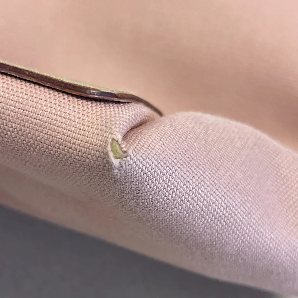 Gucci Vintage Pink Canvas Tote Bag w/ Leather Trim - Preowned - Image 15