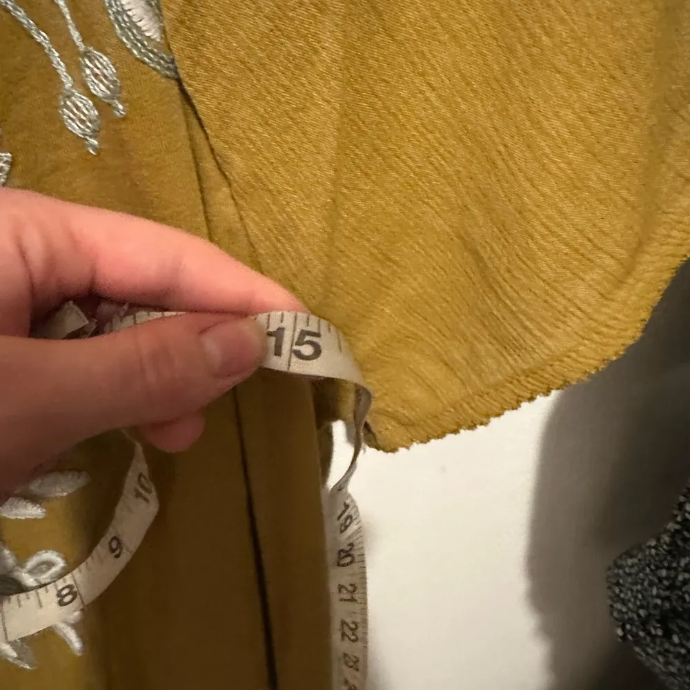 J.Jill top size small mustard floral top - Image 6