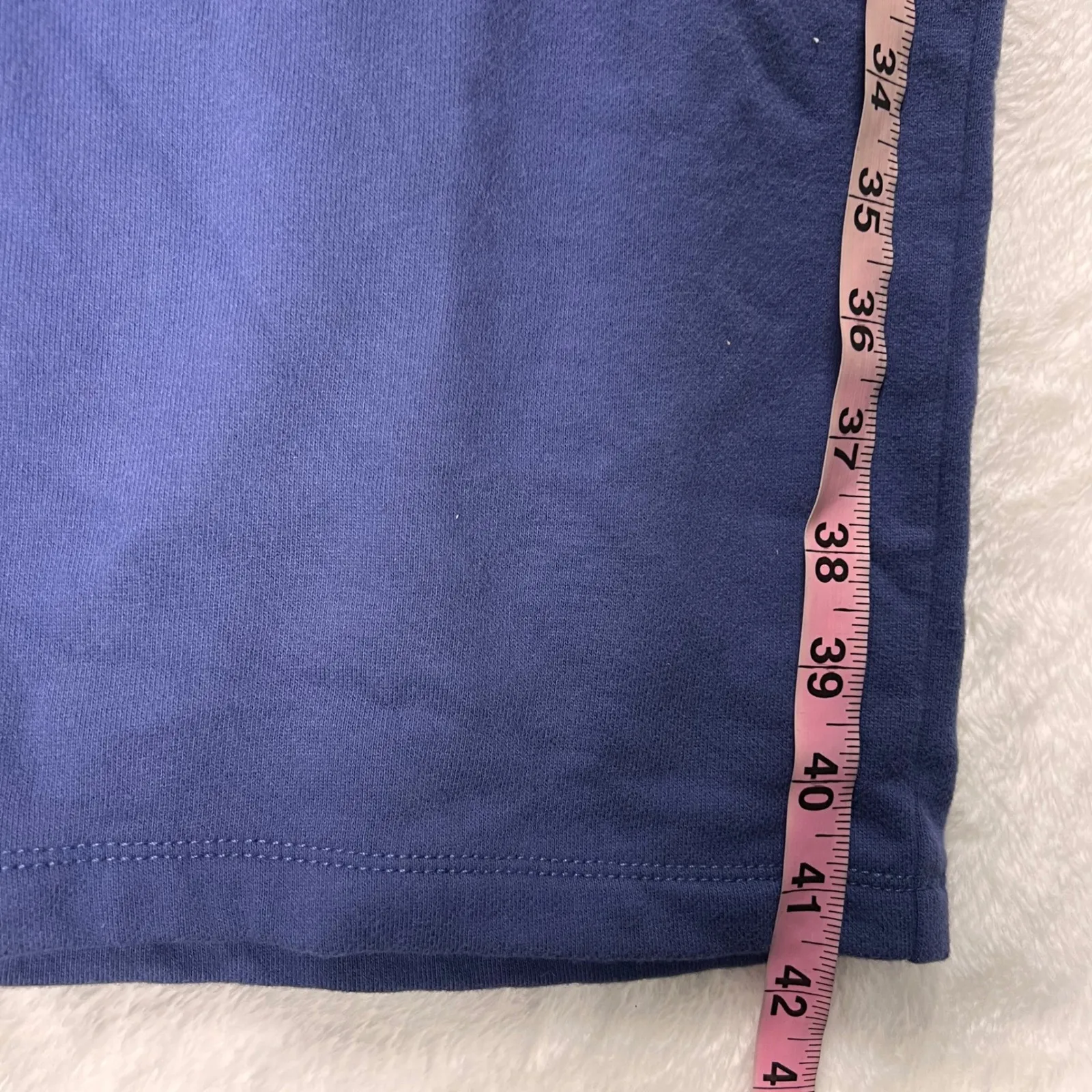 American Eagle Outfitters Navy Blue Sweatpants Joggers Logo Detail Women's S - Image 10