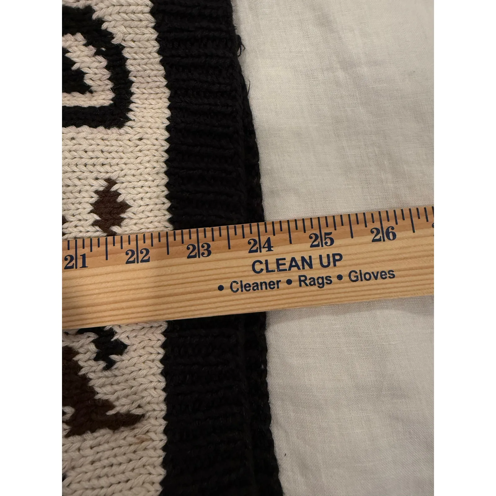 Express Long Sleeve Animal Print Cardigan Sweater Ribbed Knit Brown Women's Med - Image 8