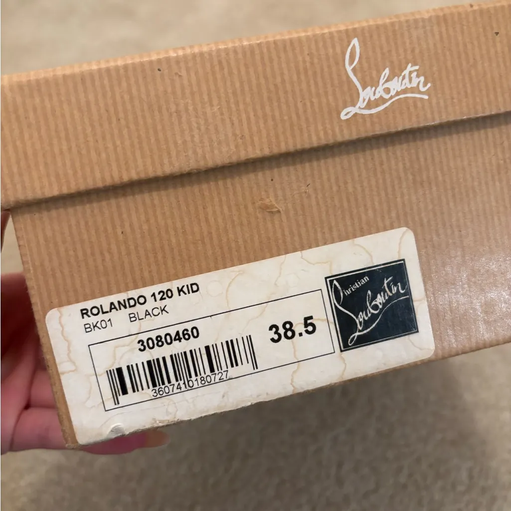 Christian Louboutin Rolando Platform Heels - Image 12