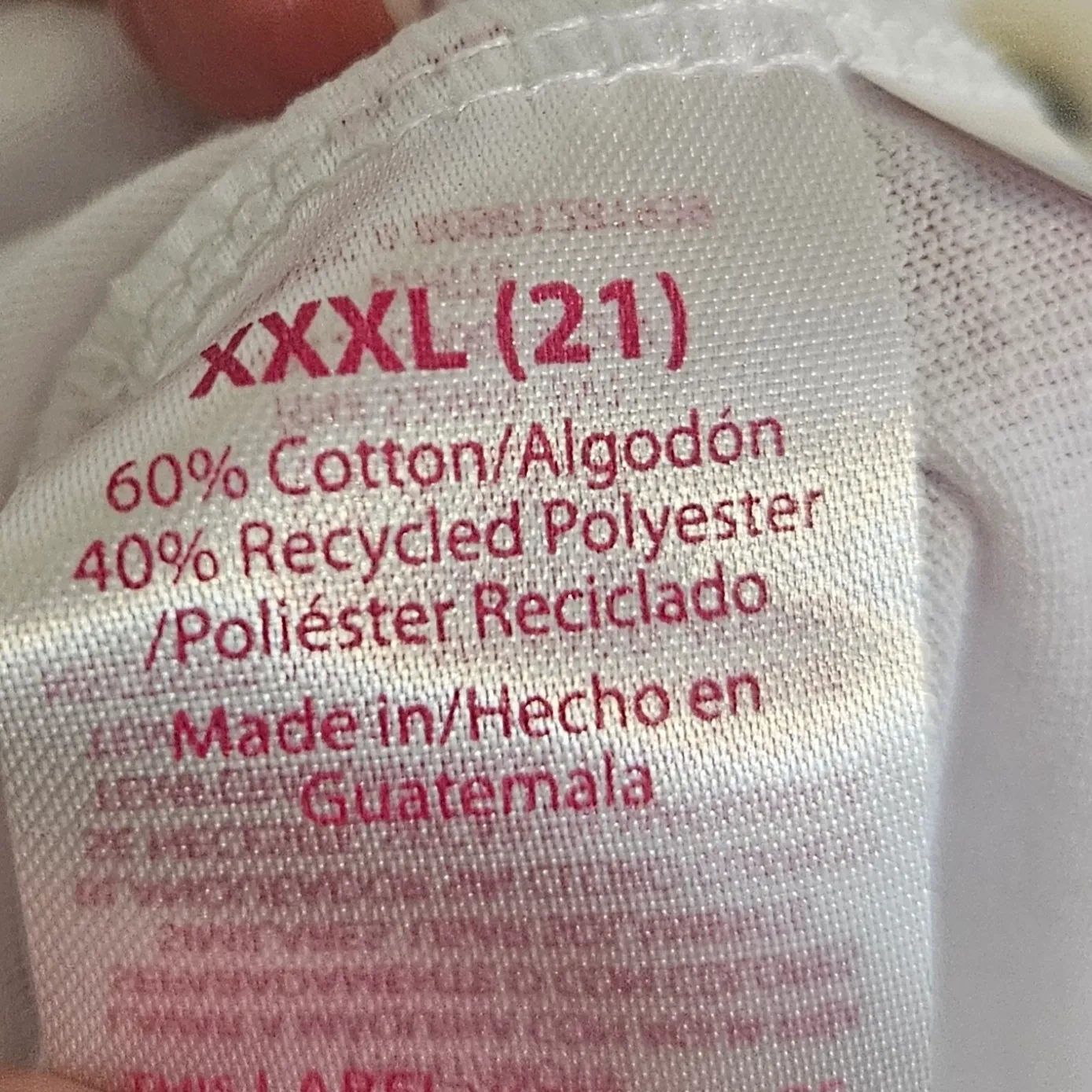 No Boundaries Short Sleeve Scoop Neck T Shirt Size XXXL (21) Juniors White New - Image 7