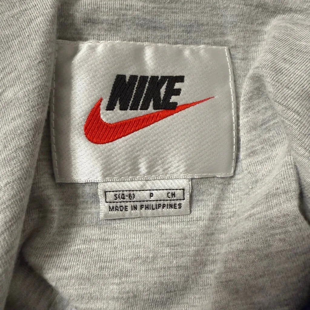 Nike Y2K Women’s Navy Blue Hooded Windbreaker Jacket Size Small - Image 9