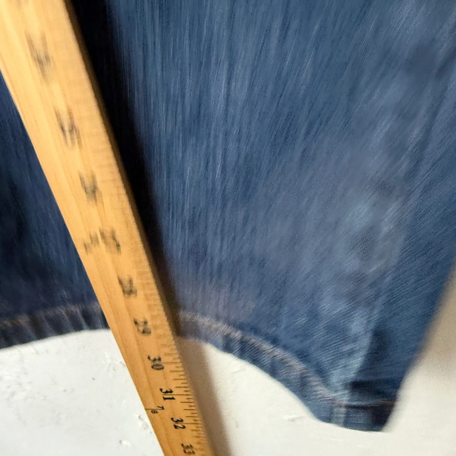 LLBean Classic Fit Womens Blue Denim Jeans Size 16 Regular Casual Basic - Image 7