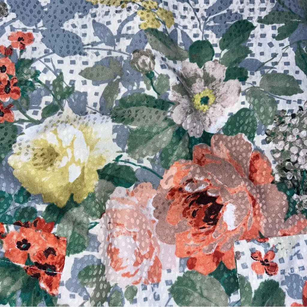 Anthropologie HD In Paris Bloomfield Floral Tee Blouse with Pockets Size L - Image 5