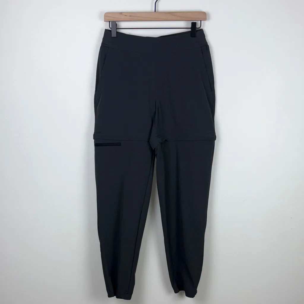 REI Sahara Stretch convertible Hiking Pants Women’s Size Small Dark Gray Pockets - Image 2