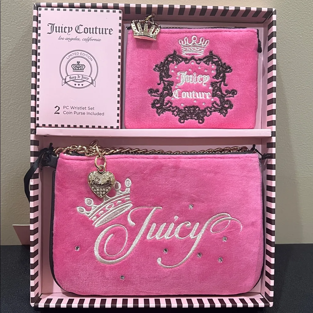 Juicy Couture | Limited Edition “Free Love Heritage” Wristlet/Wallet Gift Set - Image 8
