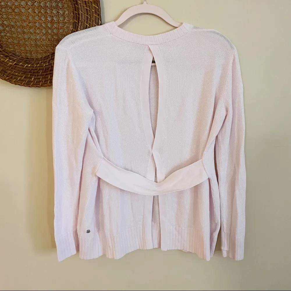 Lululemon Sincerely Yours Pink Glow Sweater - Image 9