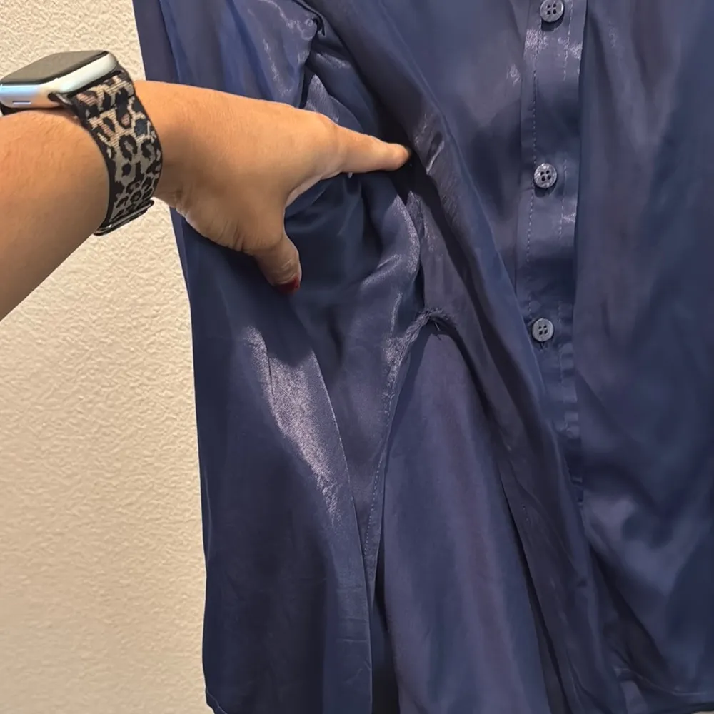 Zara Midnight Blue Shirt - Image 7