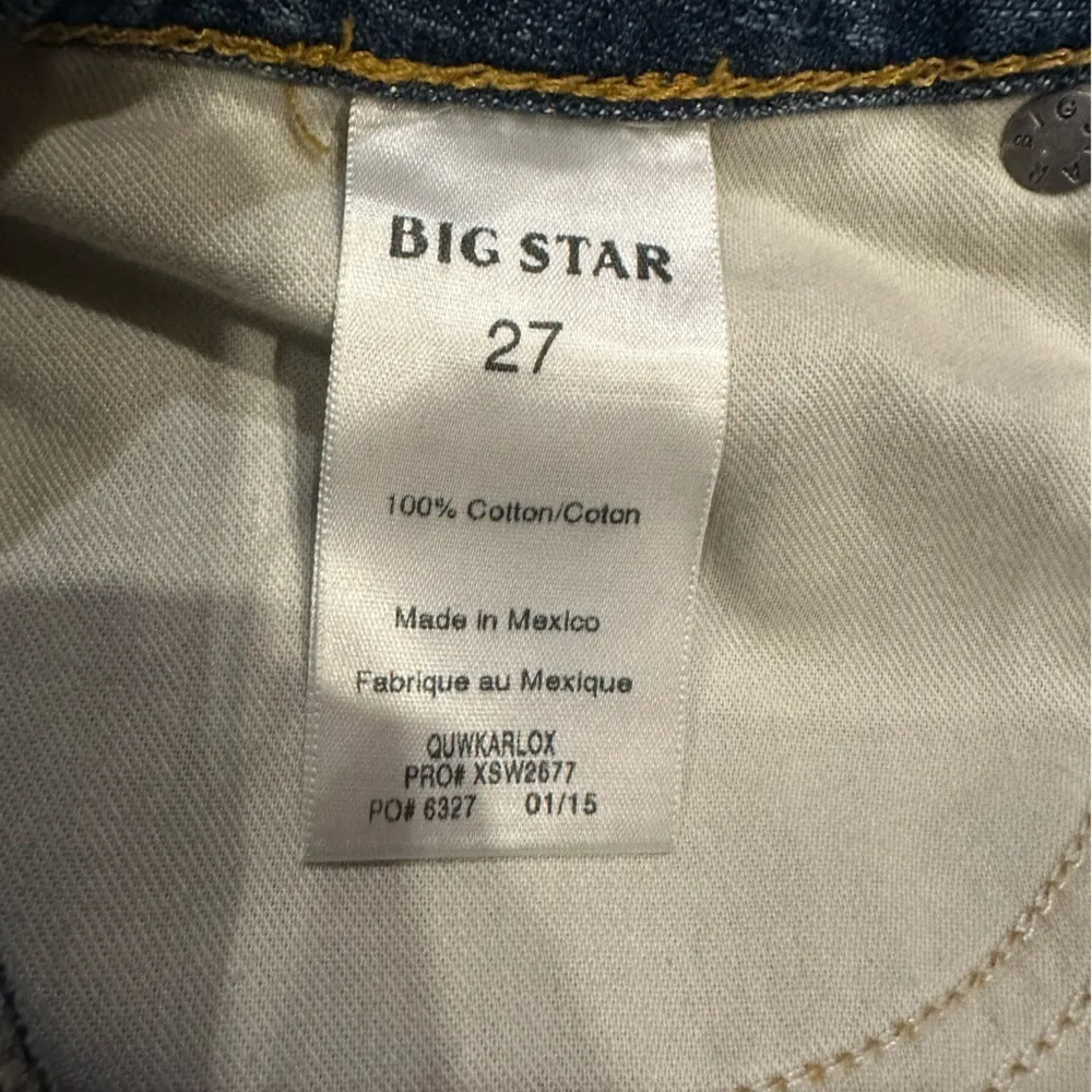 Big Star Jeans Women's Kara Pencil Skirt Lennox Skirt 27 Denim Distressed - Image 7