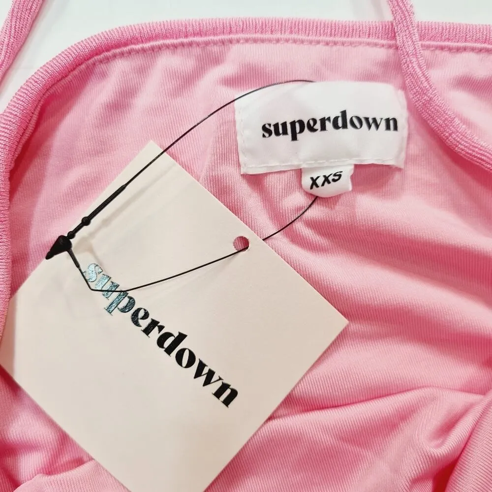 Superdown Jori Asymmetrical Skirt Set XXS - Image 7