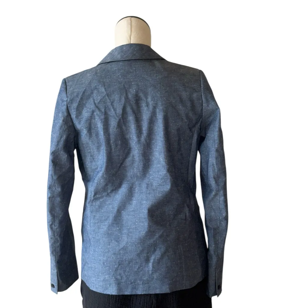 NWOT Abercrombie & Fitch One Button Fitted Blazer SZ-26/2 - Image 4