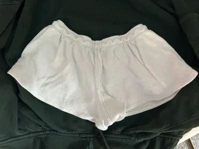 White Pajama Shorts - Image 8
