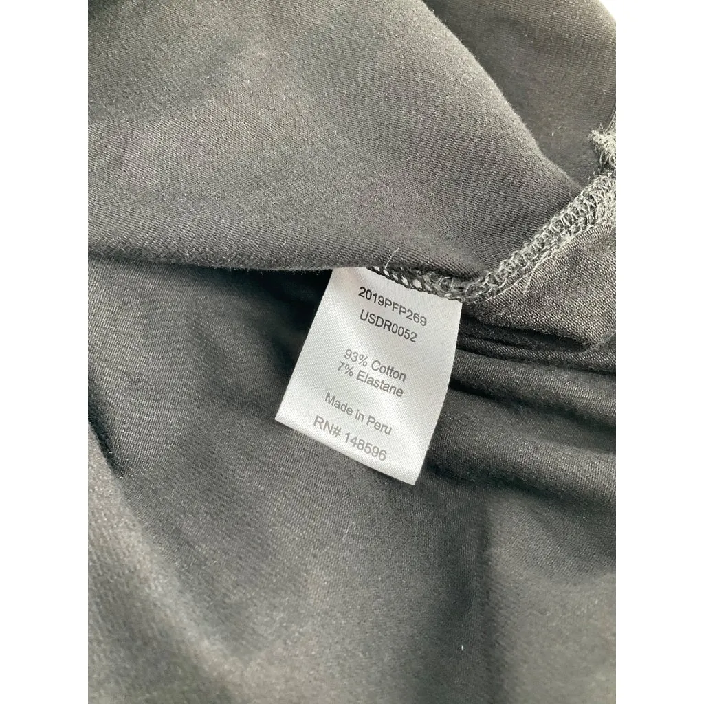 Universal Standard Black V-Neck T-Shirt Dress Size 4XS  0 short sleeve classic - Image 6