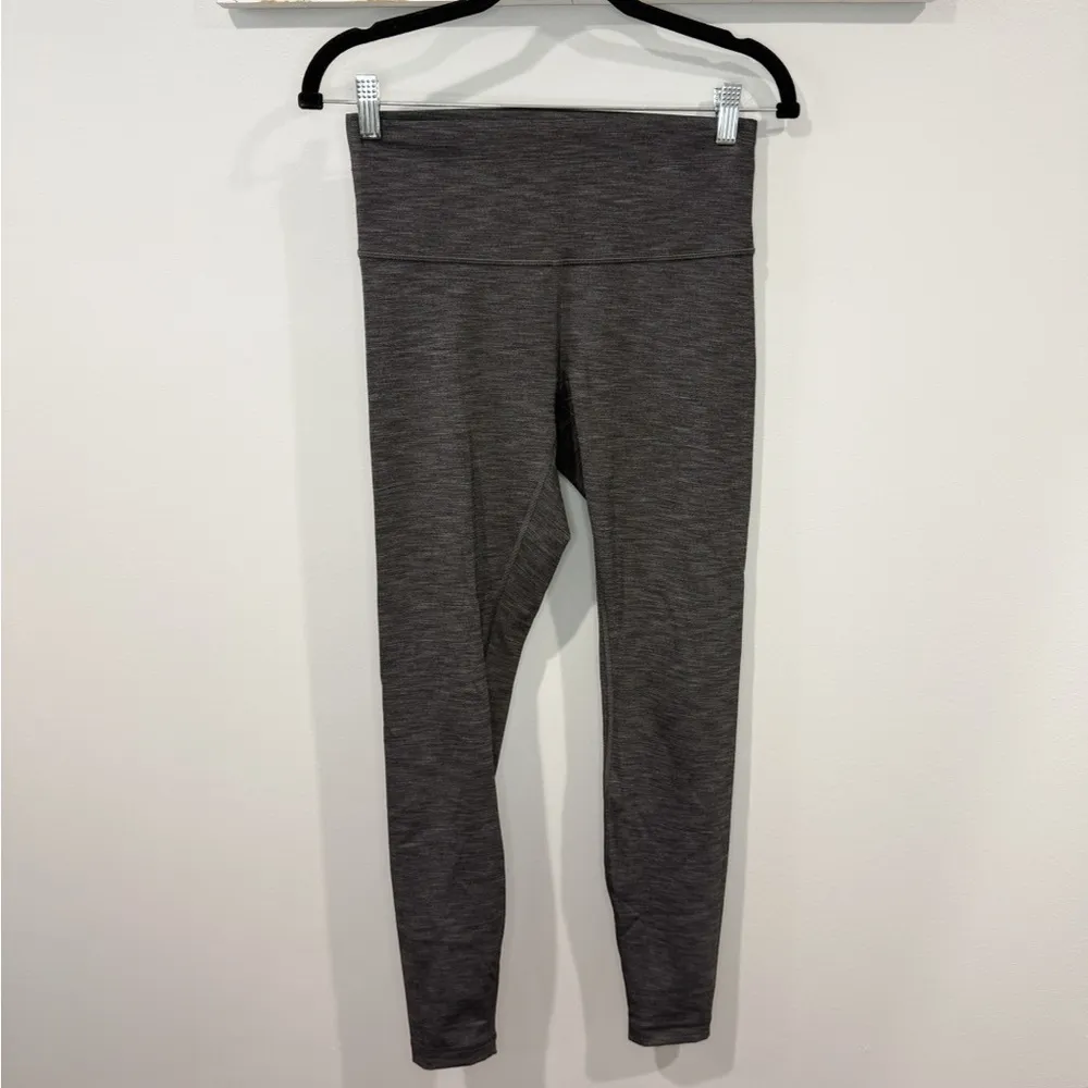 Lululemon High Times Pant Fullux Heathered Black Women’s Size 8 | EUC - Image 2