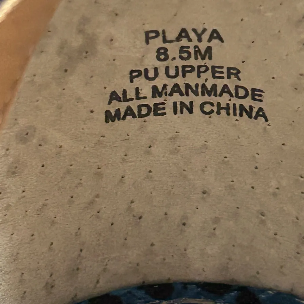 Thalia Sodi Blue and Black Strappy Heels - Image 8