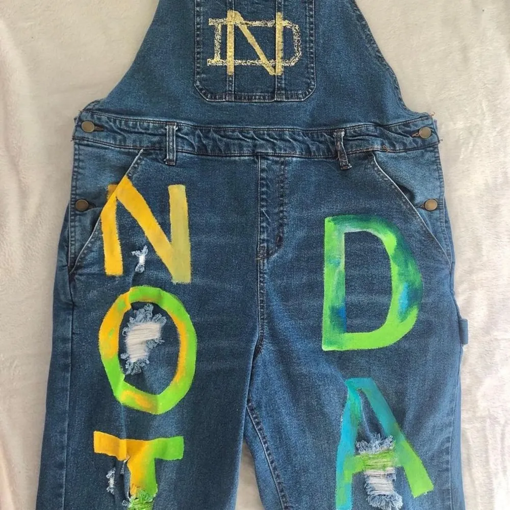Notre Dame overalls Blue Size XL - Image 5