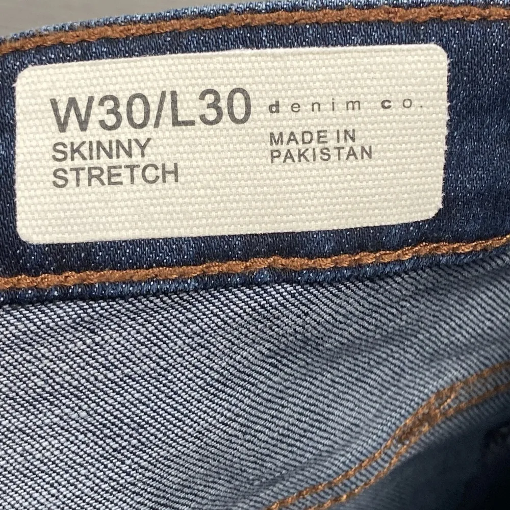 Primark Denim Co Jeans Womens 30x30 (Fit 30x28) NWT Skinny Stretch Mid Rise Blue Size 30 - Image 3