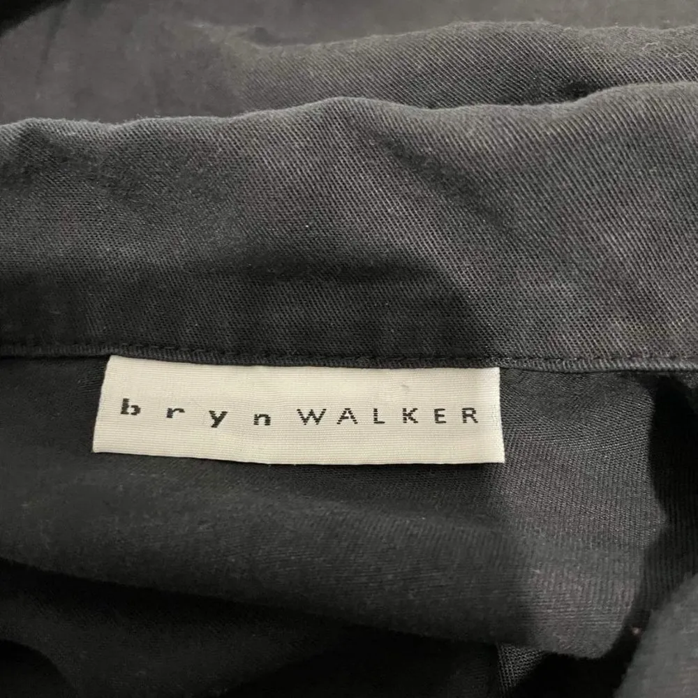 Bryn Walker Small  Top Blouse Tencel Lagenlook Wearable Art - Image 4