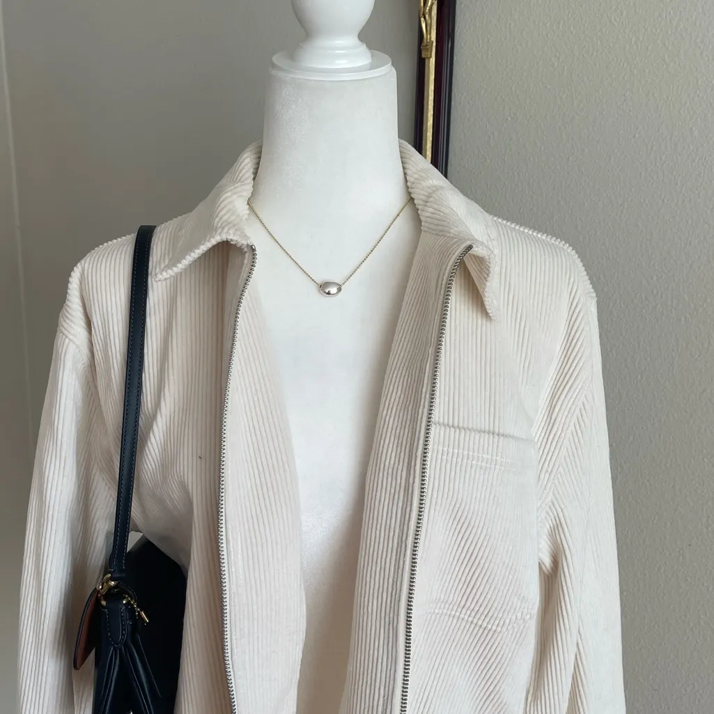 Industry Cream Women's Corduroy Jacket Size XL - Image 2