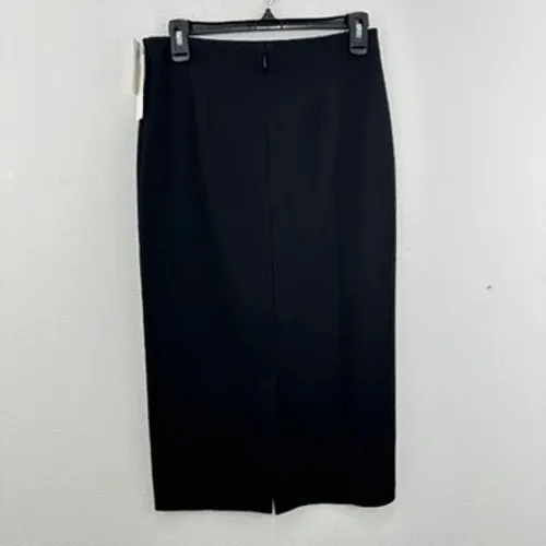 Nordstrom Black Midi Pencil Skirt Career Business Office Workwear Classic NWT - Image 4