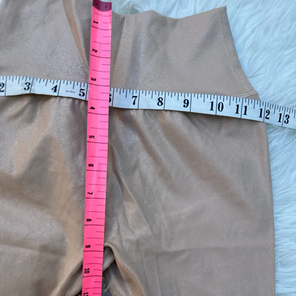 Nuff Bunny Leggings Womens Gym Yoga Athletisure Gold - Image 3