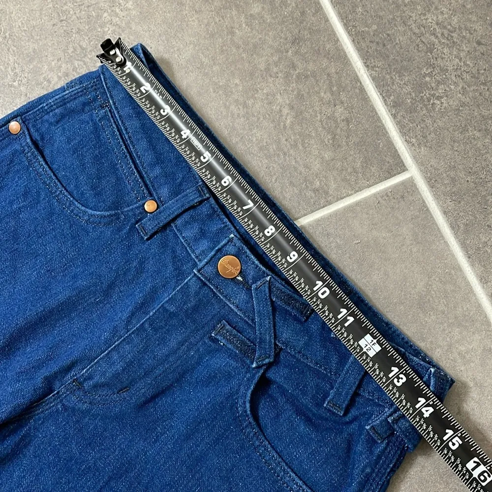 New Sample Wrangler + STAUD Bikini Flare slit Jeans size 27x34 - Image 5