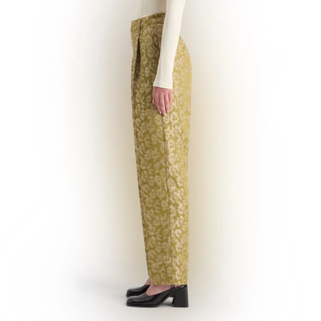 Anthropologie scotch‎ and soda ROBYN - IKAT LEOPARD RELAXED TAPERED PANT size 27 - Image 3