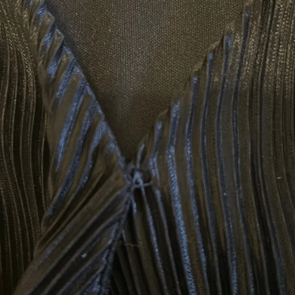 Ladies Boohoo Silky ribbed Long Sleeve Blue Dress Sz 8 - Image 5