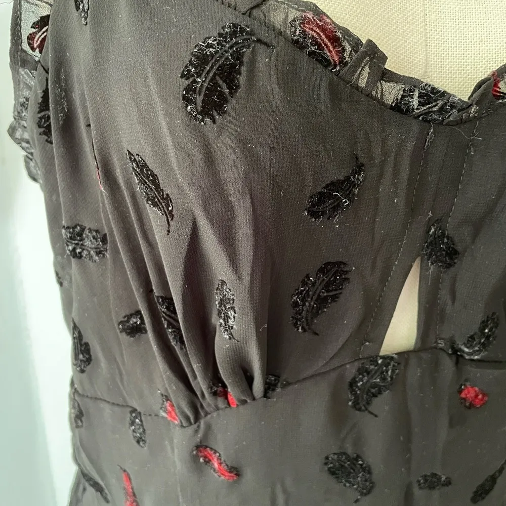 Tripp NYC Black "Sweet Spot" High Low Mini Dress - Image 4