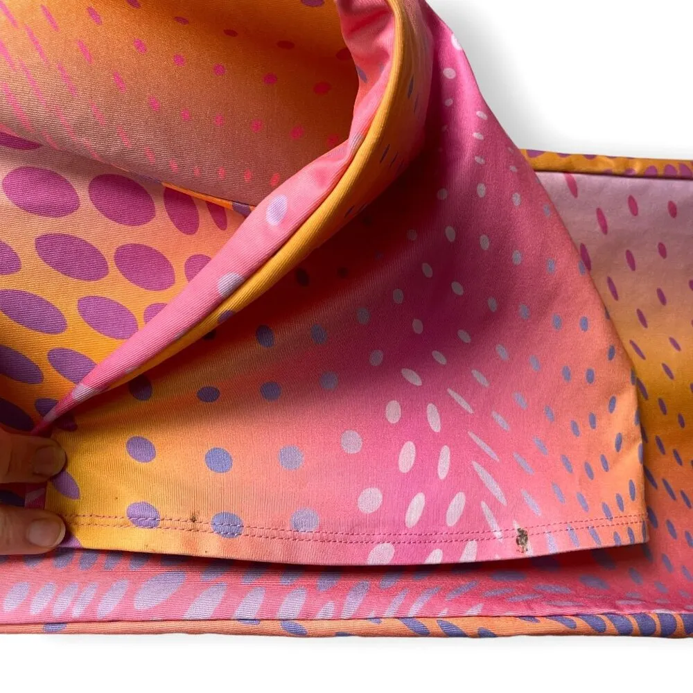 Disco Ombre Sunset Flare Leggings in Stretch Jersey - Image 10