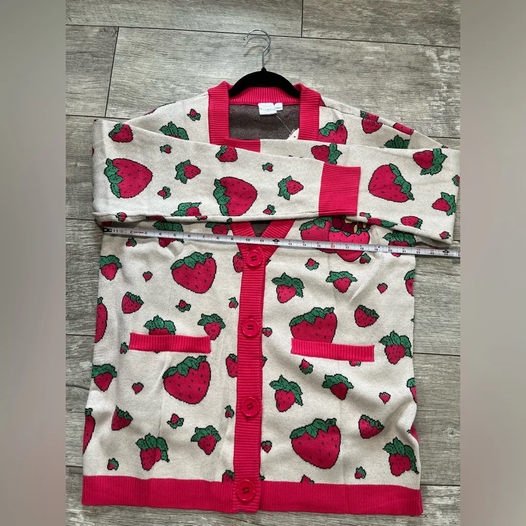 Disney Toy Story Lotso Strawberry Cardigan (Large) - Image 11