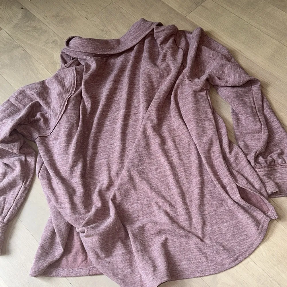 Free People Beach Oversized Button Down Shirt Cover Up - Image 10