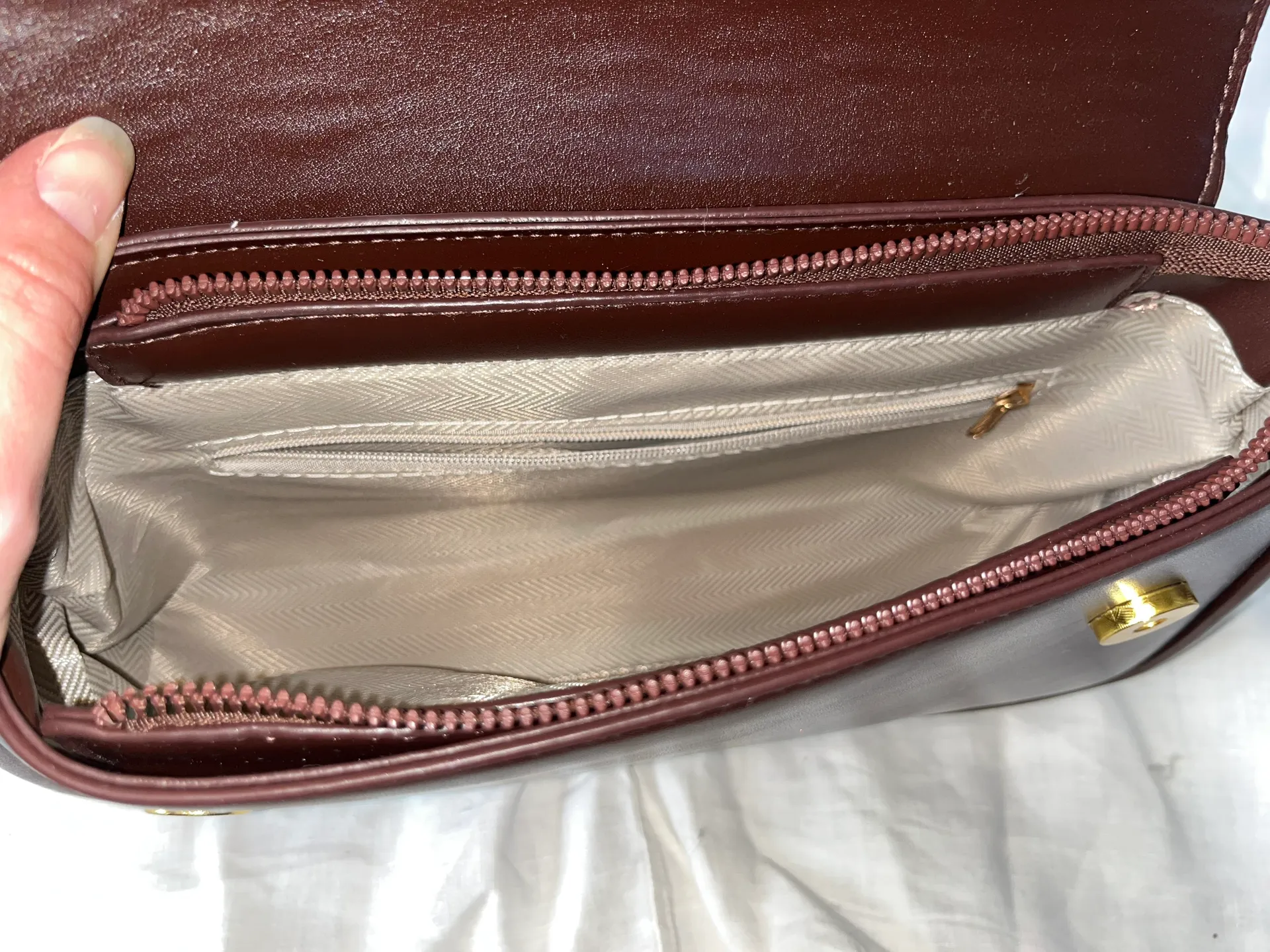 Brown Leather Bag - Image 5