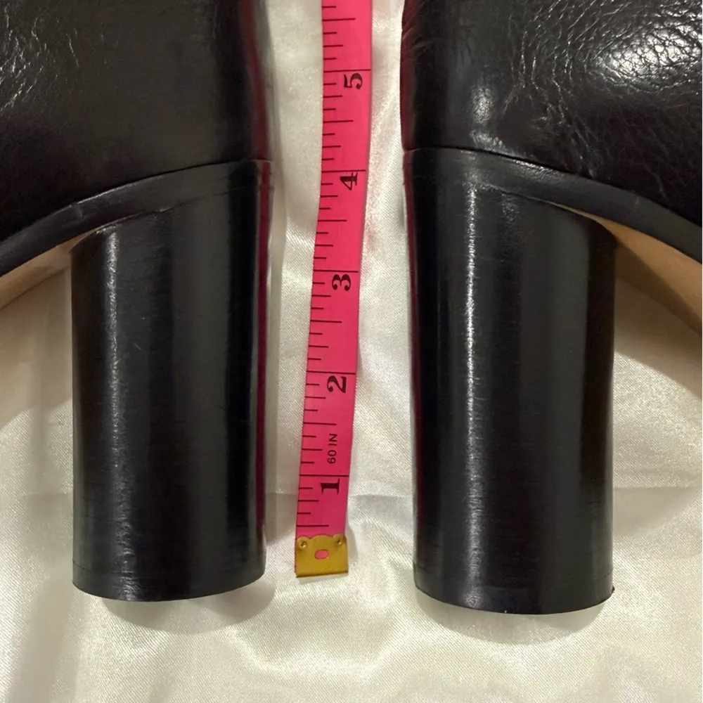 New Isabel Marant Lurna Over The Knee Boots 7/37 Black Leather New Years Party - Image 14