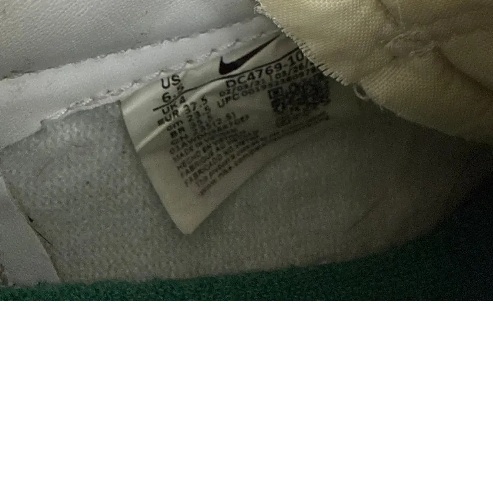 Nike Shoes Blazer Low White Orange Leather Sneakers Size Women's 6.5 - Image 6