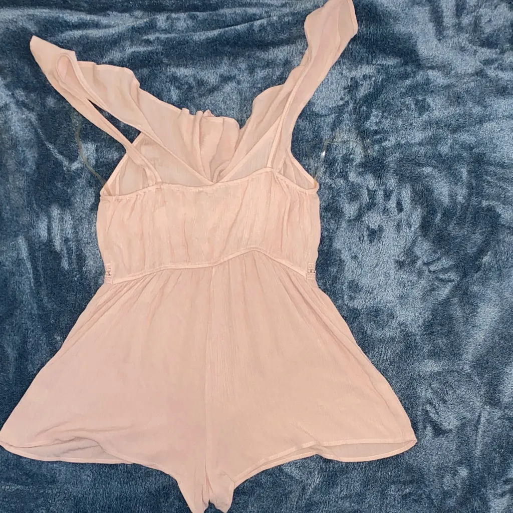 Kendall & Kylie Pink Ruffle Jumpsuit - Image 4