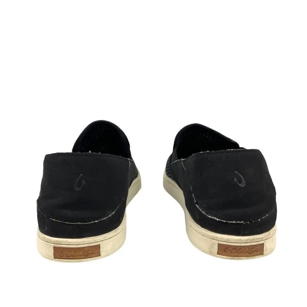 Olukai Pehuea Women’s Size 9.5 Slip-On Mesh Casual Sneakers Black - Image 8