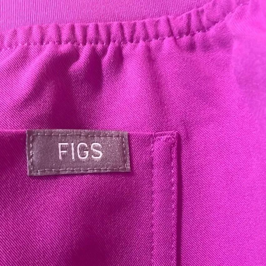 Womens New Figs Zamora Jogger Scrub Pants Purple Jolt Plus Size 6XLR - Image 3