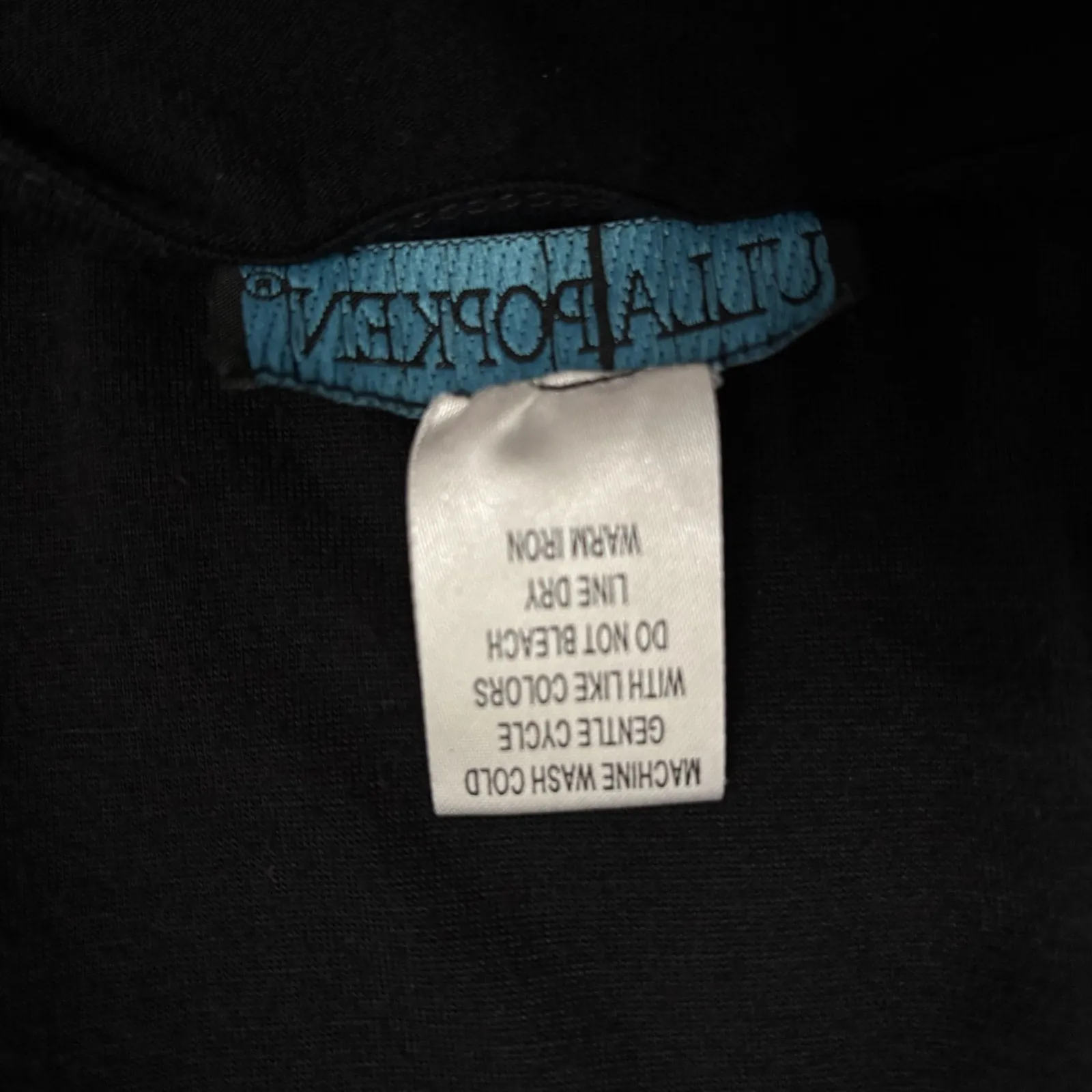 Ulla Popken Tunic Top Womens 16/18 Black Lace Trim 3/4 Sleeve V - Image 8