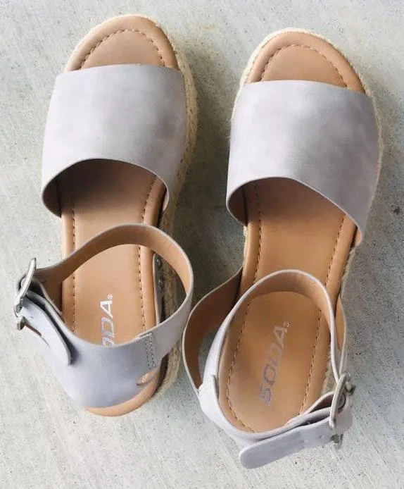 Soda Grey Espadrilles  - Image 3