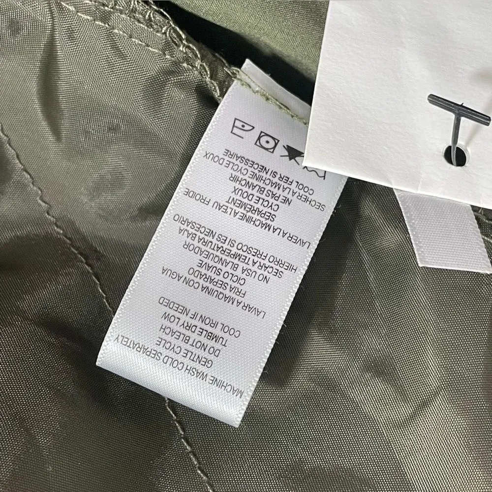 NWT Calvin Klein Cargo Pants Lightweight Size 10‎ Caper Green - Image 7